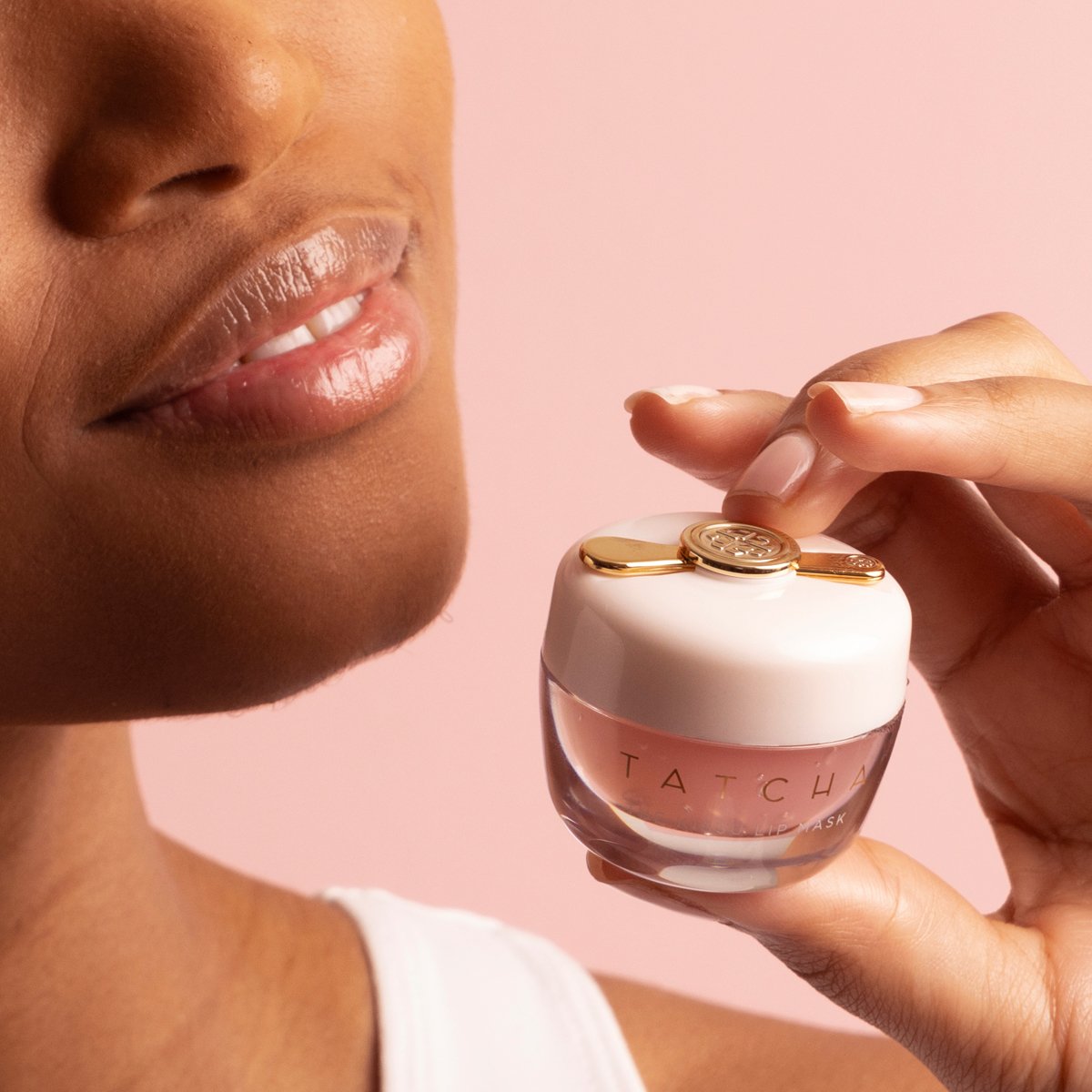 Tatcha Mascarilla Labial Kissu 9g.