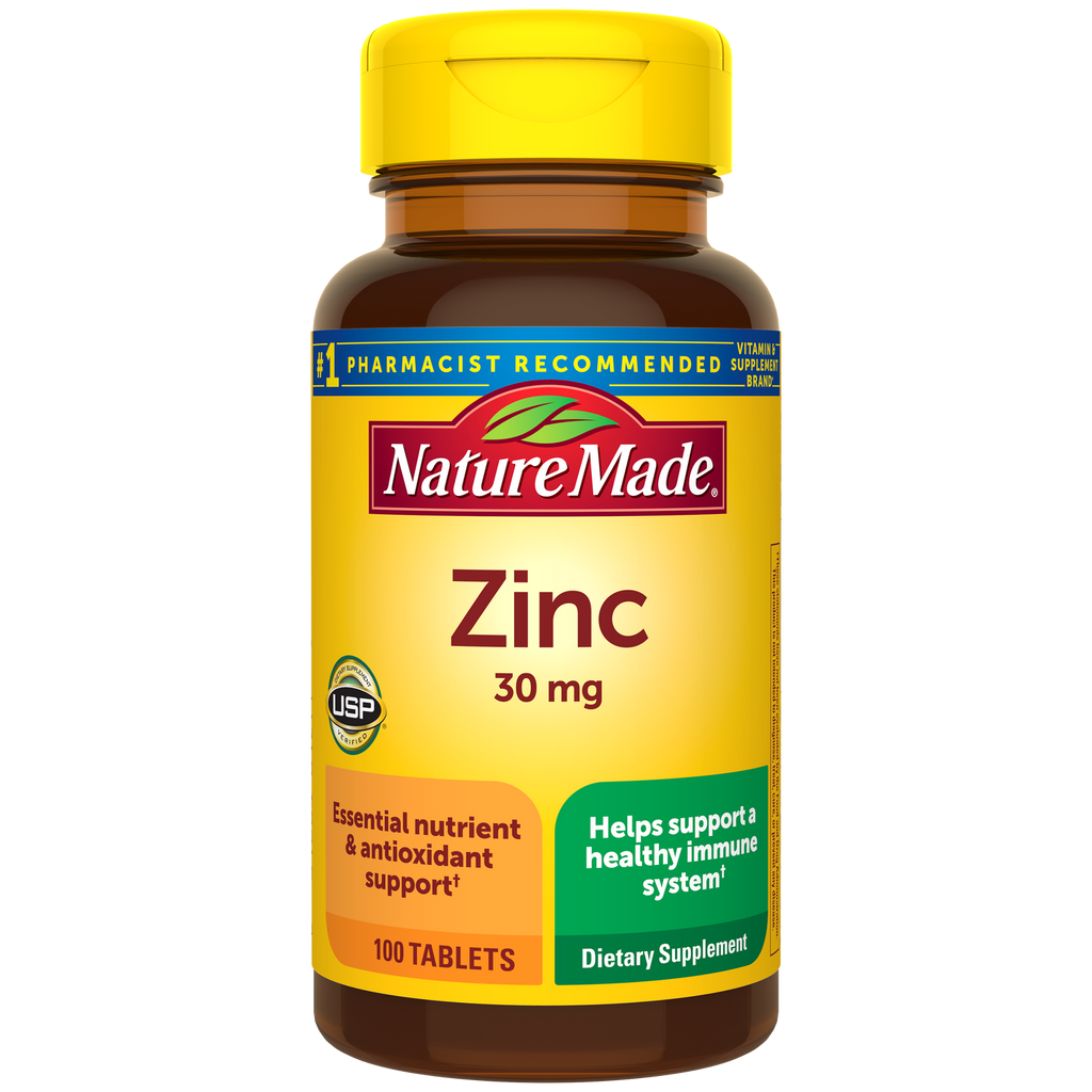 Nature Made Zinc 30 mg (110 Tabletas)