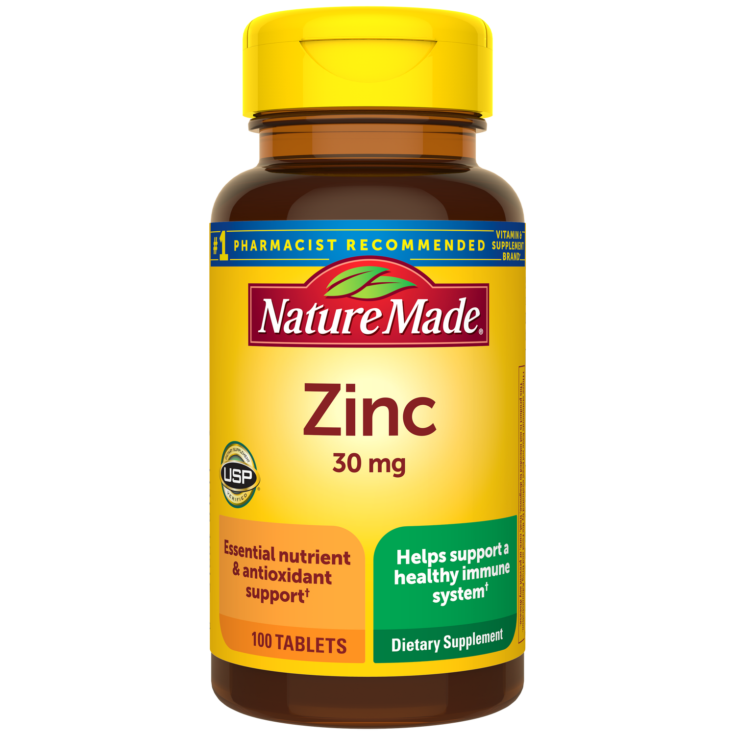 Nature Made Zinc 30 mg (110 Tabletas)