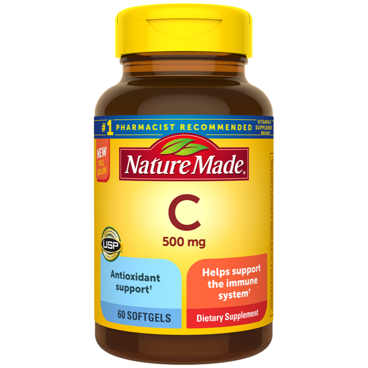Nature Made C 500 mg  (Vitamina C) 250 Tabletas
