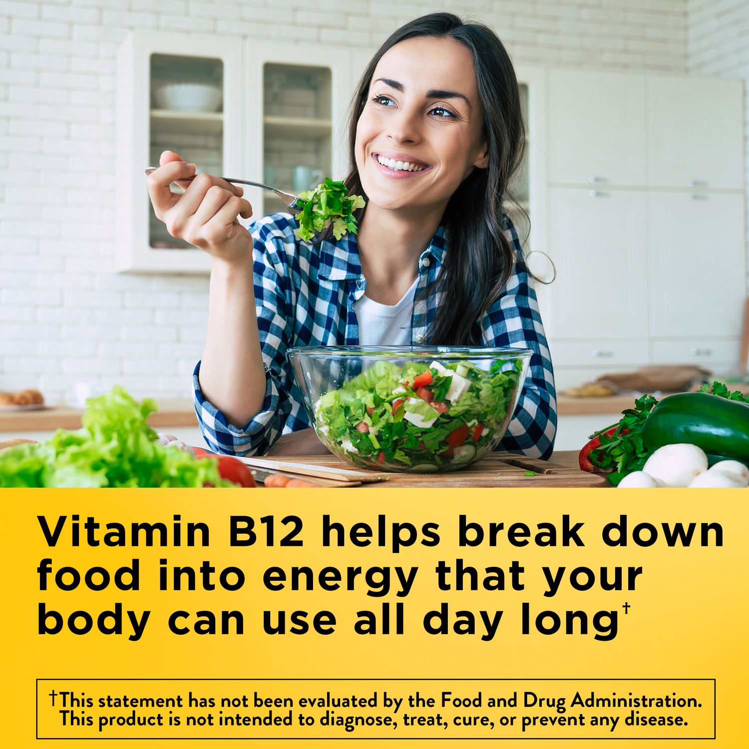Nature Made B12 1000 mcg (90 Capsulas de gel)
