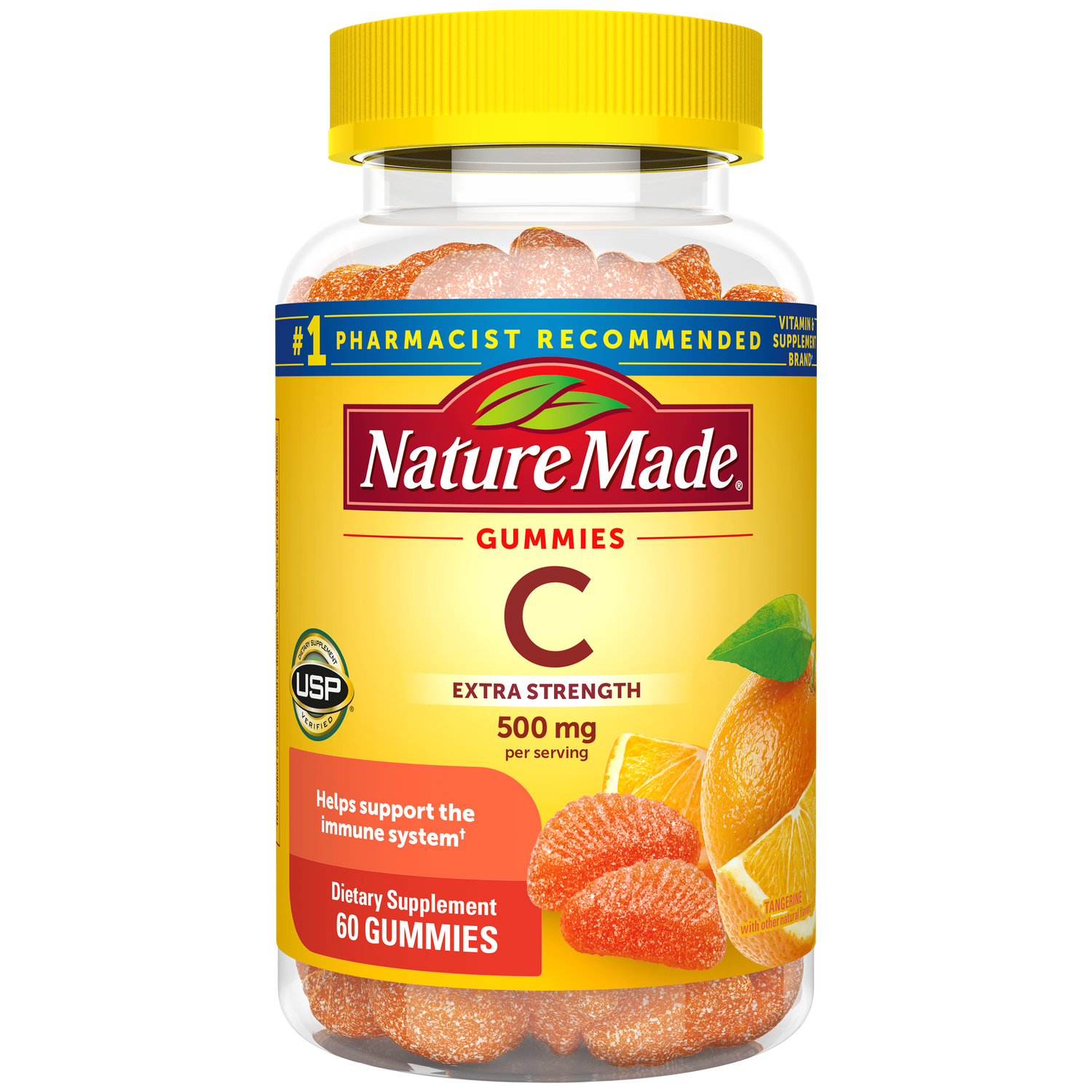 Nature Made Gummies C Extra Strength 500 mg (60 Gomitas)