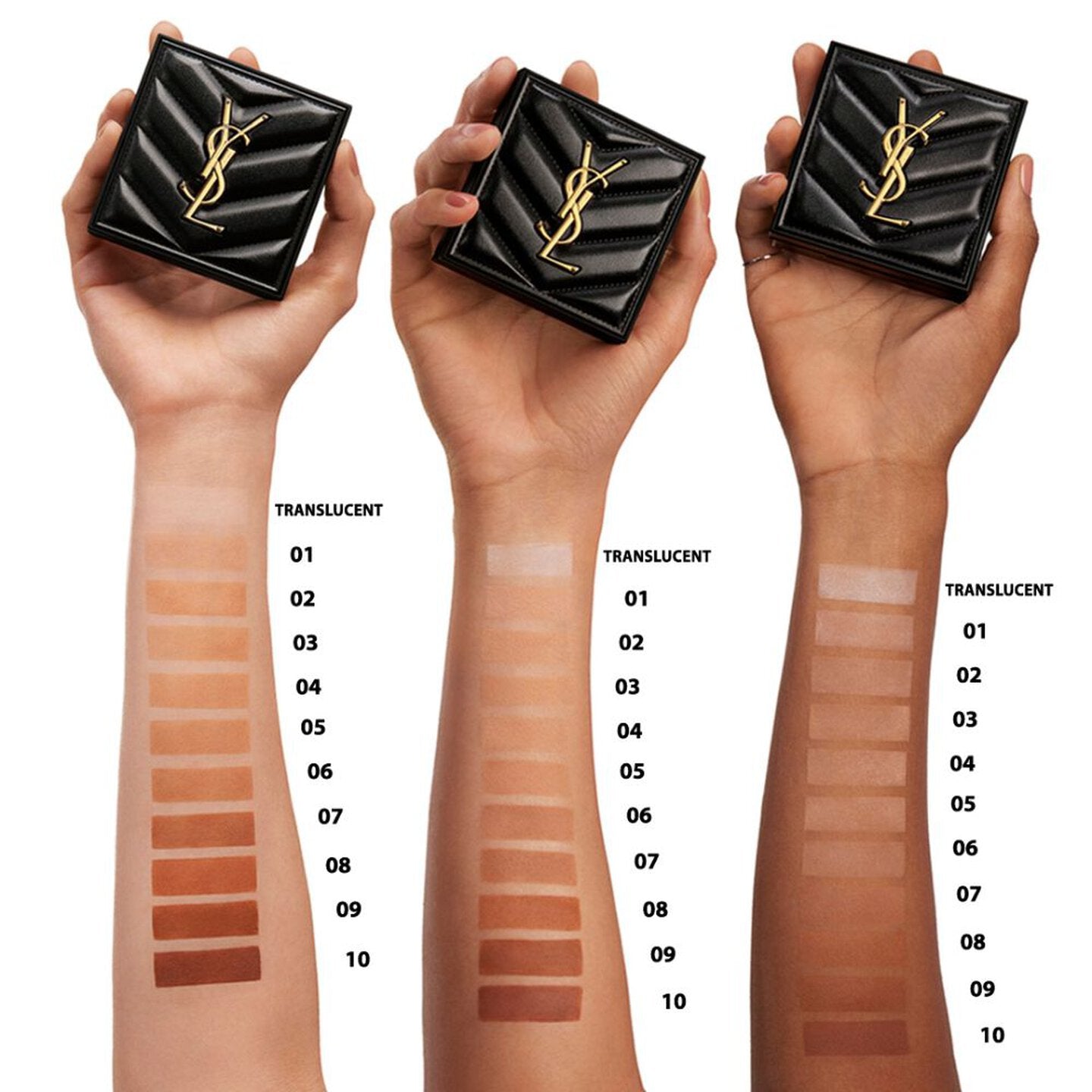 YSL All Hours Hyper Finish Poudre Matte Versatile 7.5 g./Net. Wt. 0.26 Oz. (01)