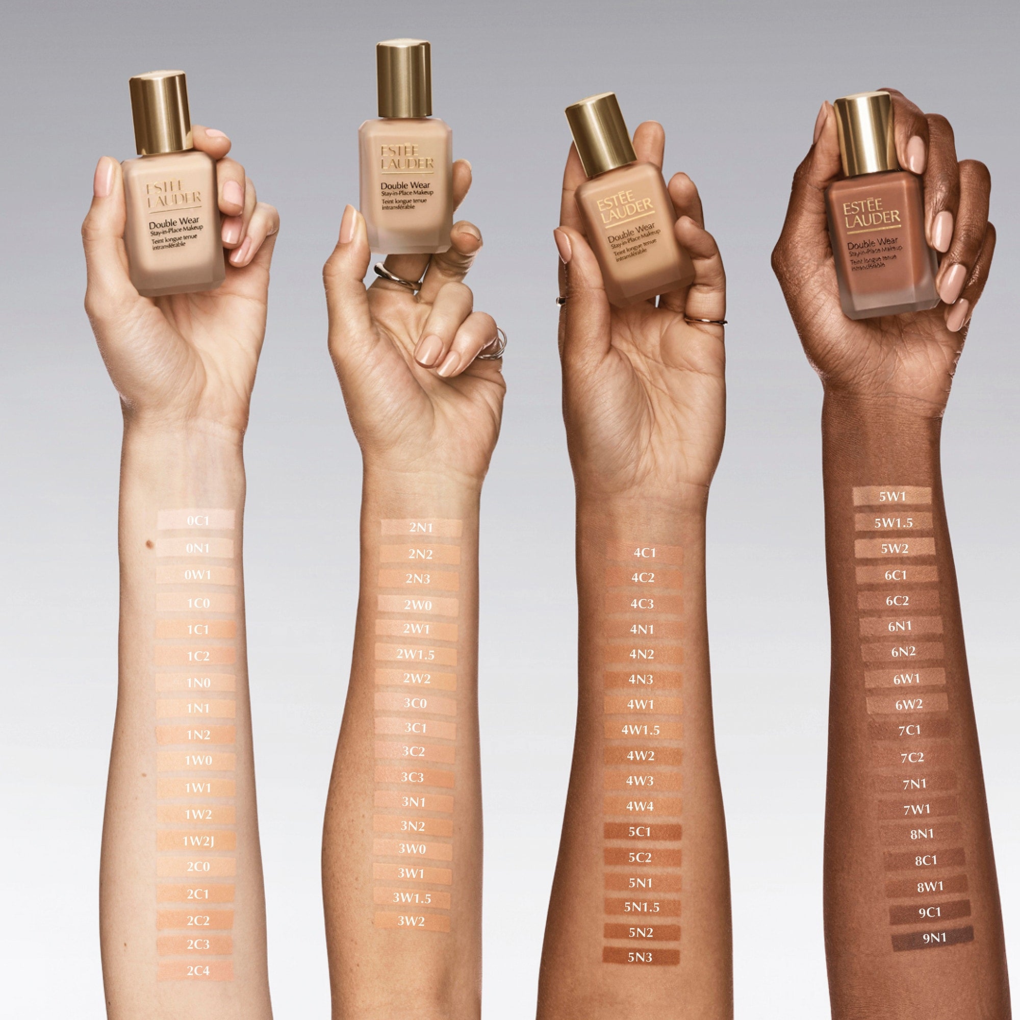 Estee Lauder double Wear Stay-in-Place Makeup 30 ml. / 1 Fl. Oz. (1W1 Bone)