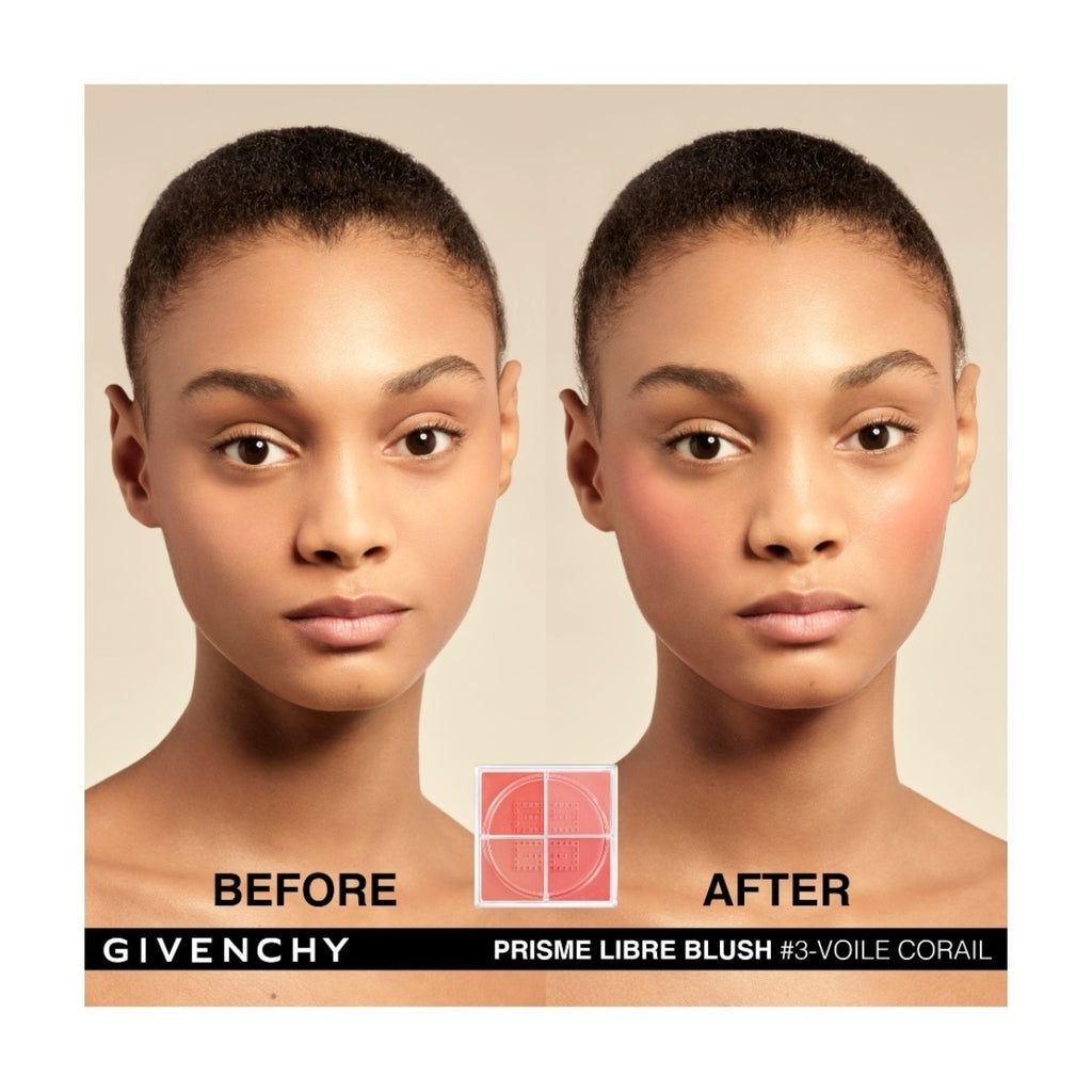 Givenchy Prisme Libre Blush 4 x 1,12 g. (3 Voile Corail)