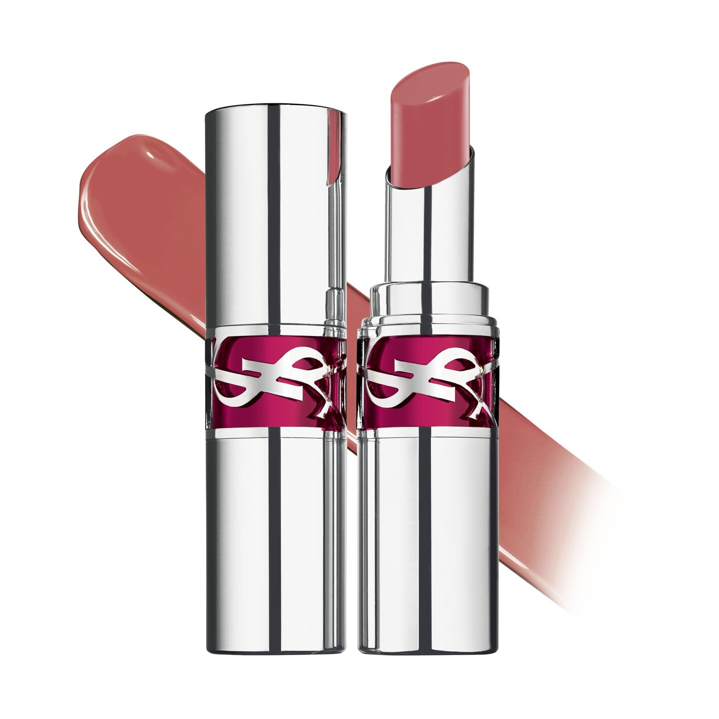 YSL Loveshine Candy Glaze Net Wt. 0.11 oz. / 3.2 g. (13 Flashing Rosé)